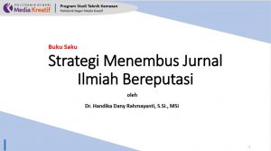 Buku Saku Jurnal Website Resmi P3m Polimedia
